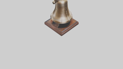 Liberty Bell statue model VR / AR / low-poly