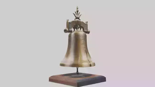 Liberty Bell statue model VR / AR / low-poly
