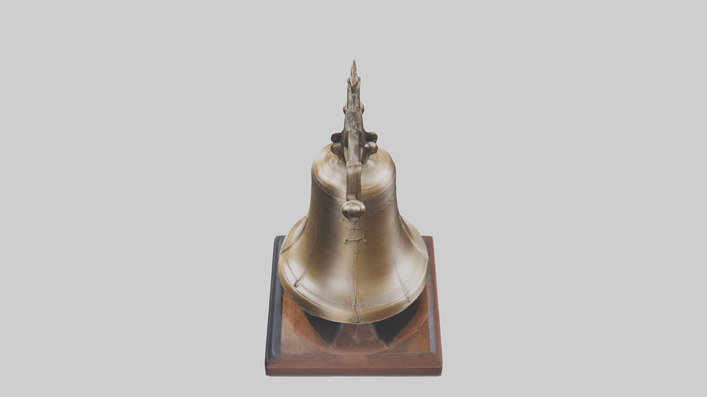 Liberty Bell statue model VR / AR / low-poly