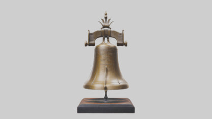 Liberty Bell statue model VR / AR / low-poly