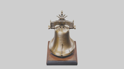 Liberty Bell statue model VR / AR / low-poly