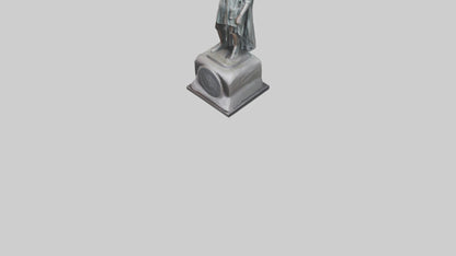 Liberty Defender Sculpture model VR / AR / low-poly