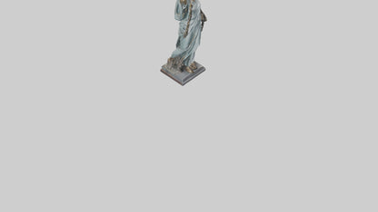 3D model Liberty through Struggle statue model VR / AR / low-poly