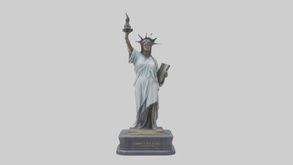 Libertys Call statue model VR / AR / low-poly