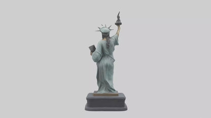 Libertys Call statue model VR / AR / low-poly
