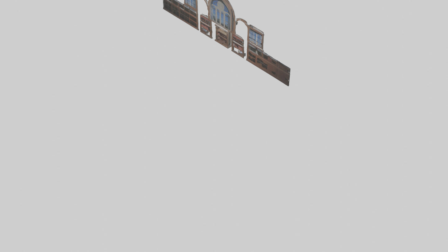 3D model Library VR / AR / low-poly