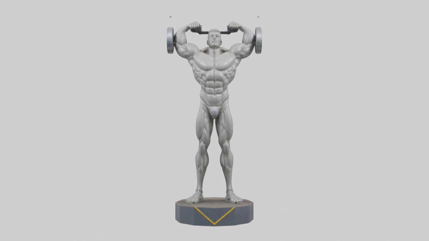 3D model Library VR / AR / low-poly