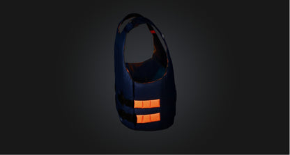 3D model Life jacket VR / AR / low-poly