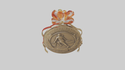 Lifetime Achievement Medal model VR / AR / low-poly