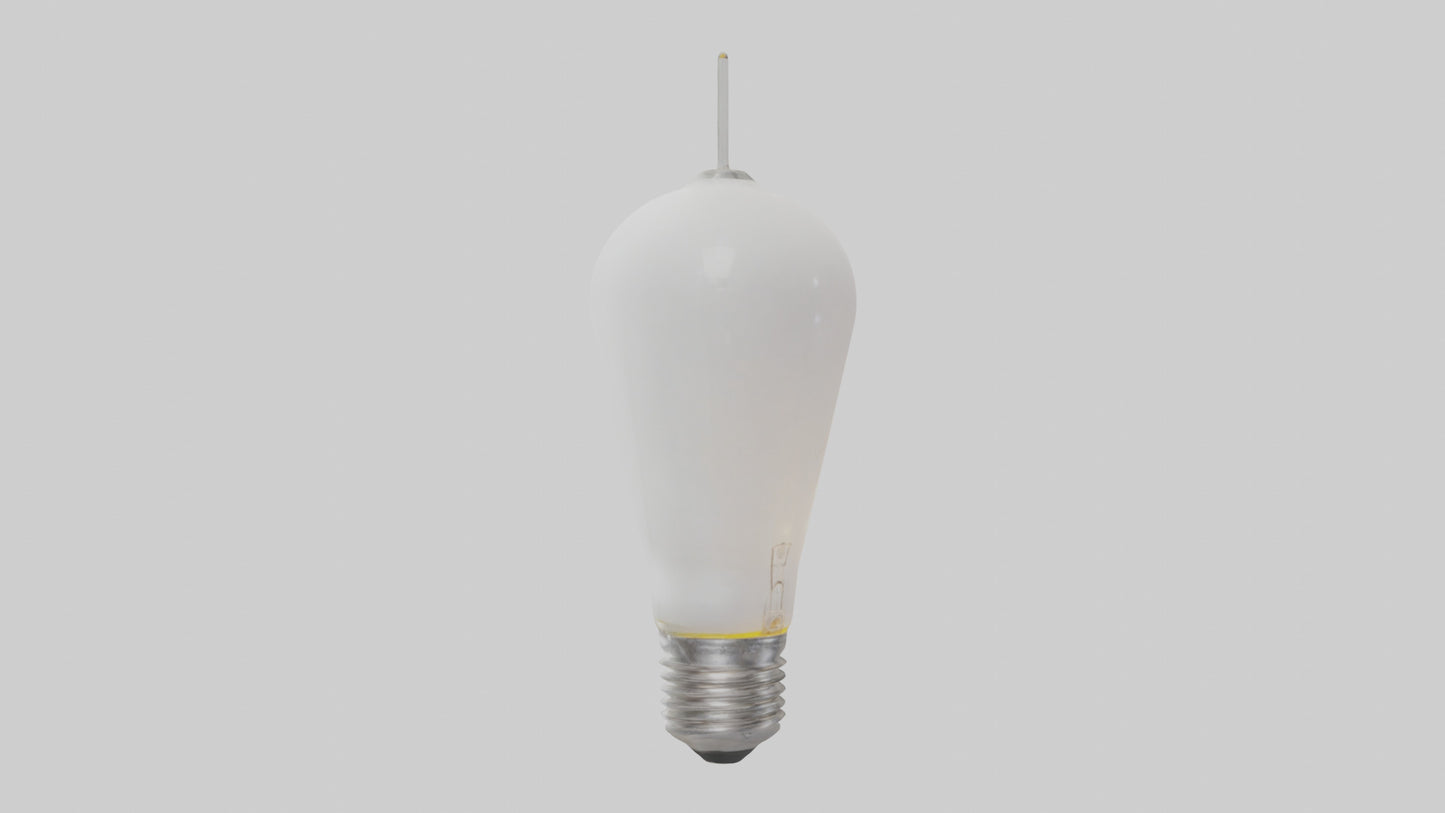 3D model Light bulb model VR / AR / low-poly