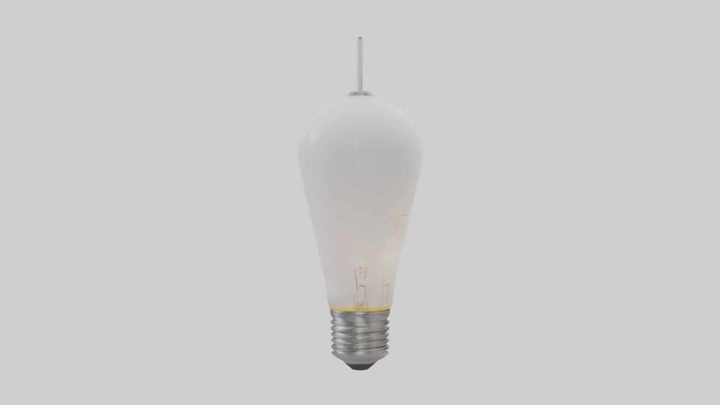 3D model Light bulb model VR / AR / low-poly
