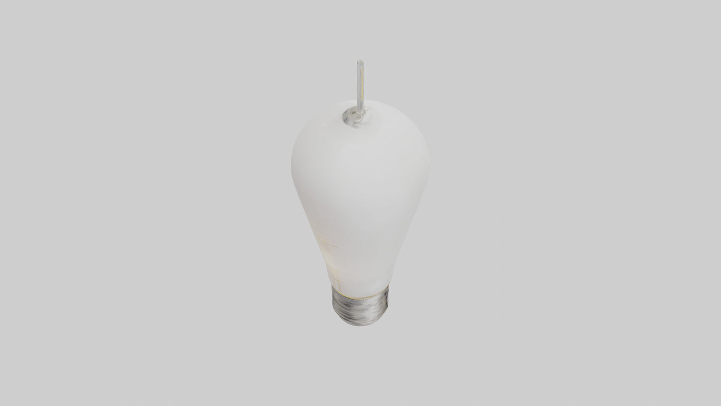 3D model Light bulb model VR / AR / low-poly
