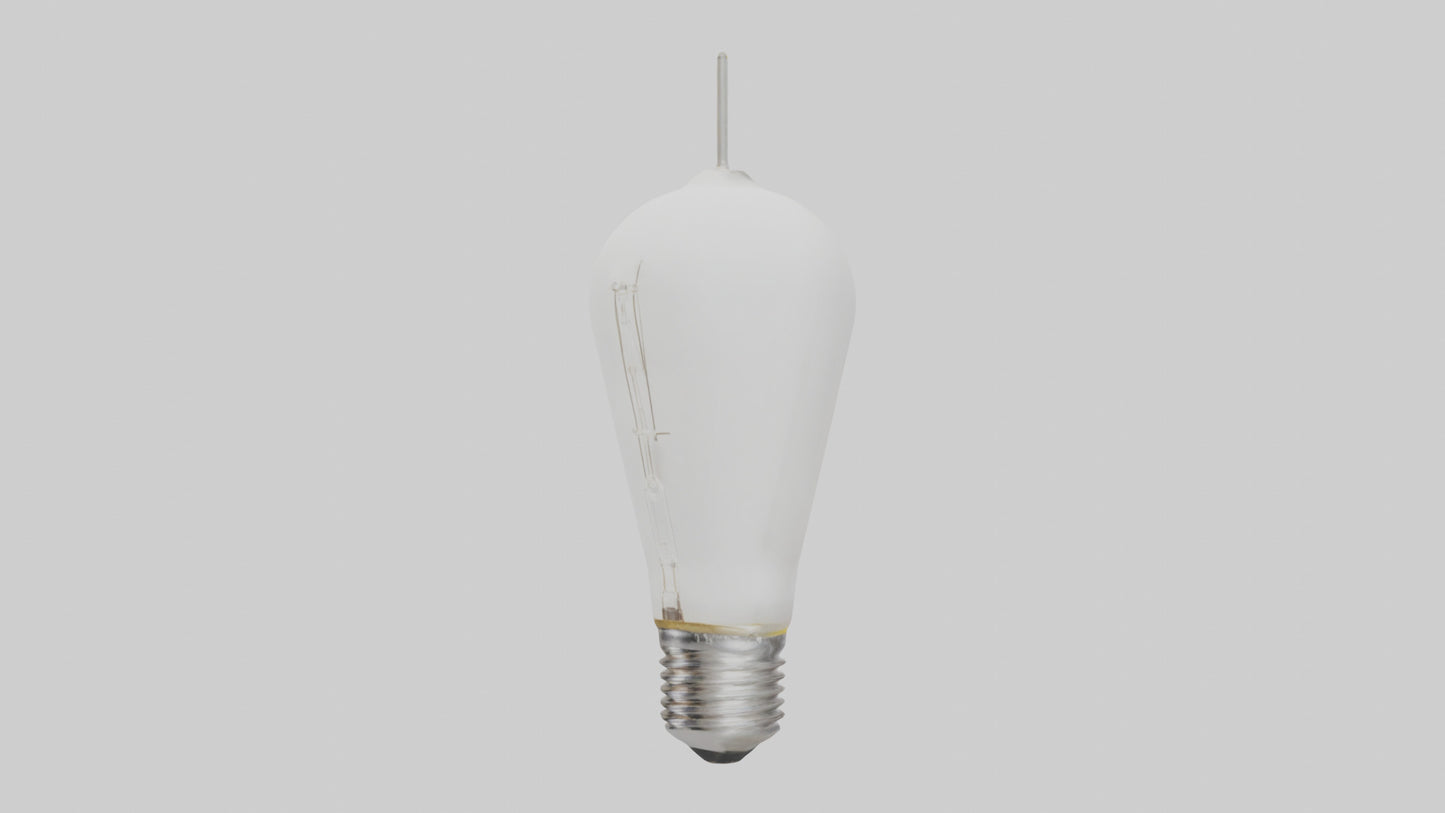3D model Light bulb model VR / AR / low-poly