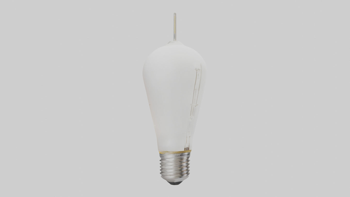 3D model Light bulb model VR / AR / low-poly