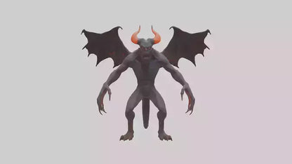 LightEater Demon model VR / AR / low-poly