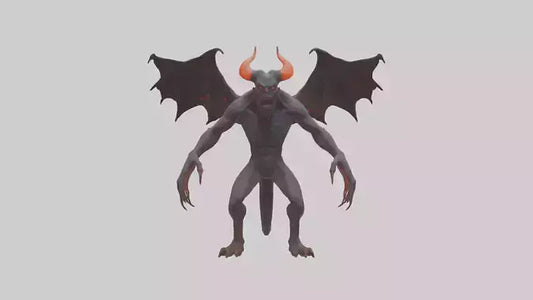 LightEater Demon model VR / AR / low-poly