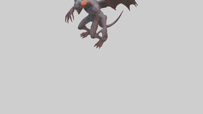 LightEater Demon model VR / AR / low-poly
