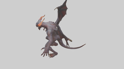 LightEater Demon model VR / AR / low-poly