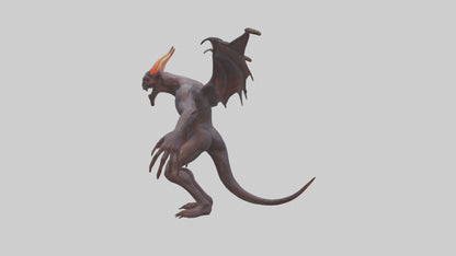LightEater Demon model VR / AR / low-poly