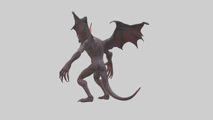 LightEater Demon model VR / AR / low-poly