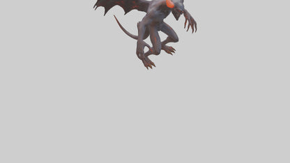 LightEater Demon model VR / AR / low-poly