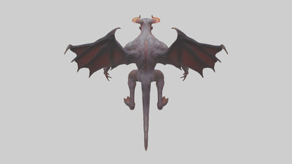 LightEater Demon model VR / AR / low-poly