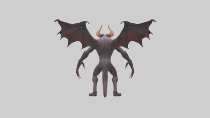 LightEater Demon model VR / AR / low-poly