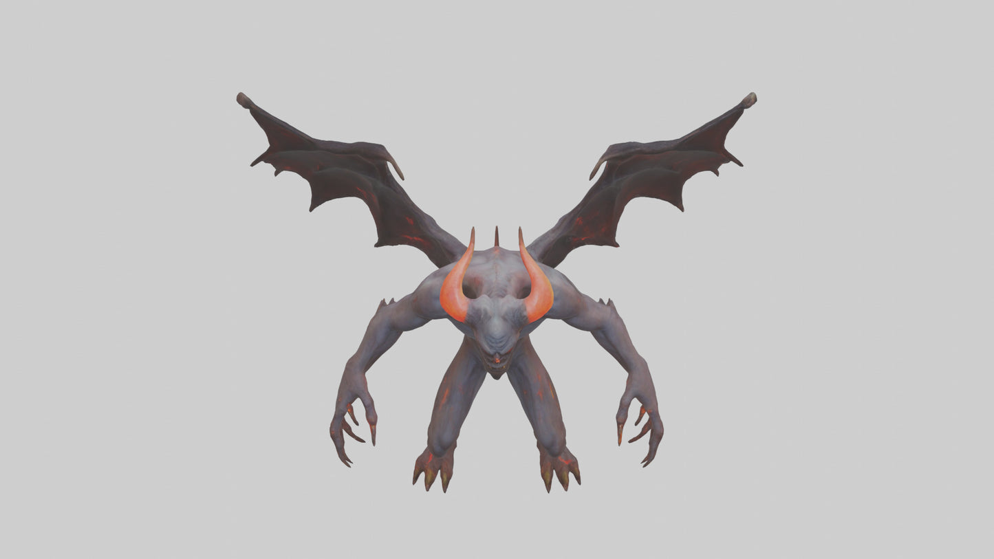 LightEater Demon model VR / AR / low-poly