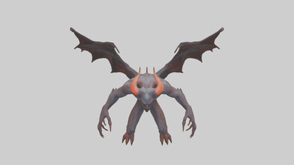 LightEater Demon model VR / AR / low-poly