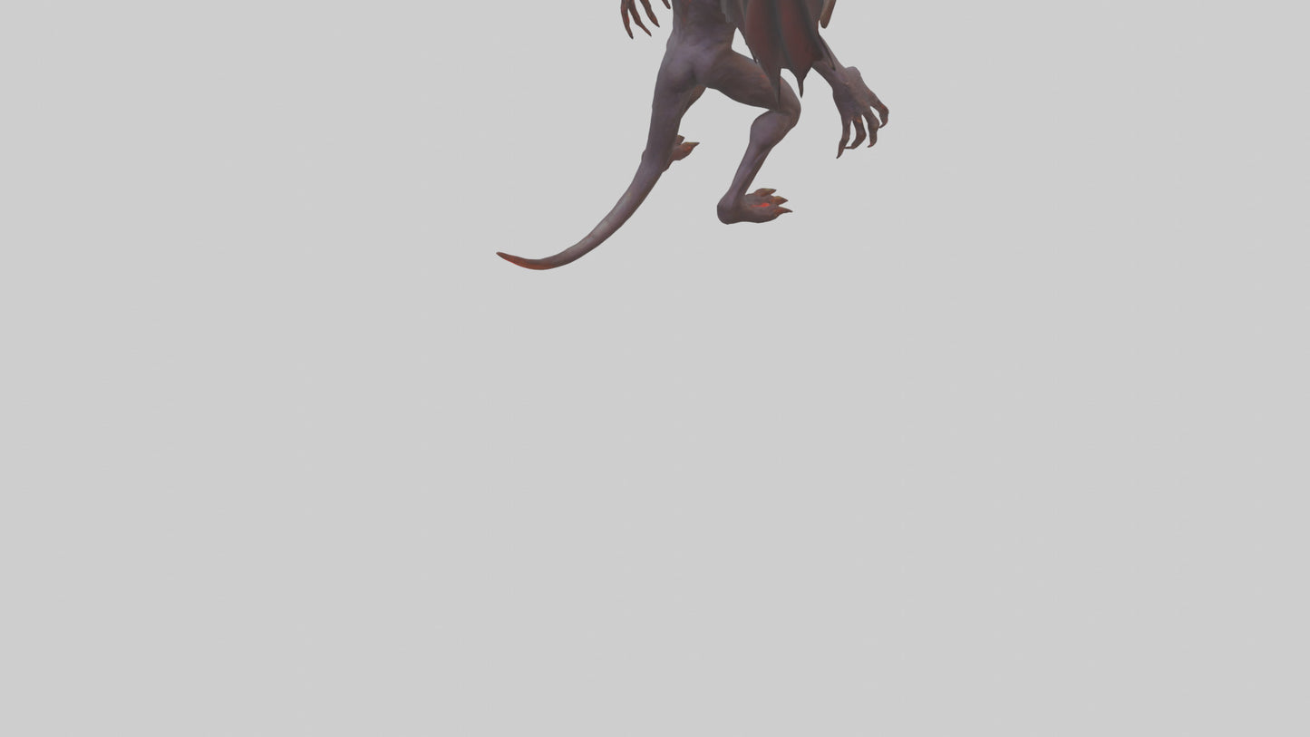 LightEater Demon model VR / AR / low-poly