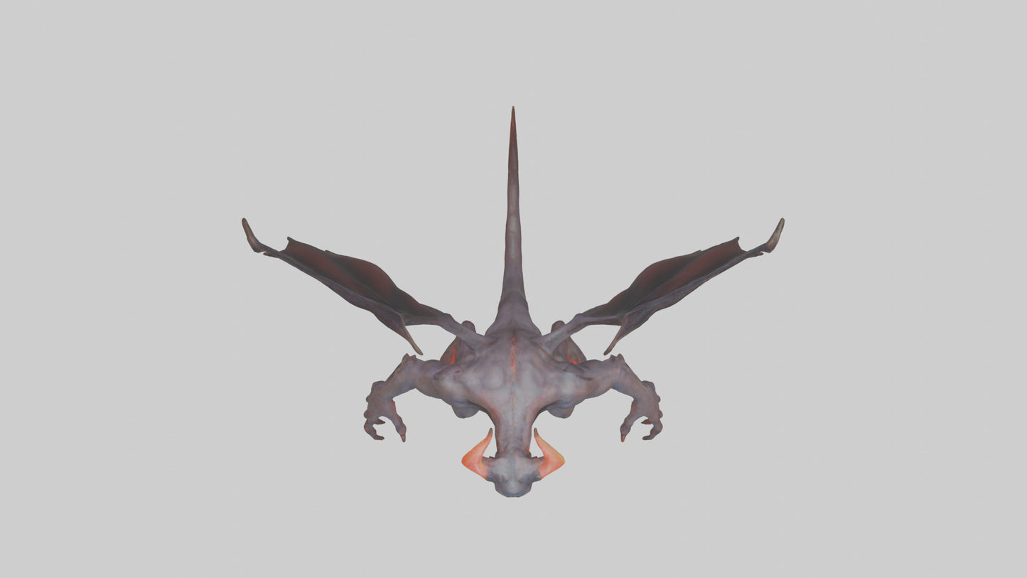 LightEater Demon model VR / AR / low-poly
