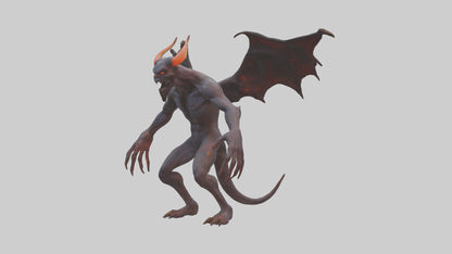 LightEater Demon model VR / AR / low-poly