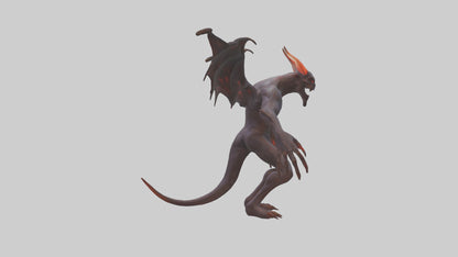 LightEater Demon model VR / AR / low-poly