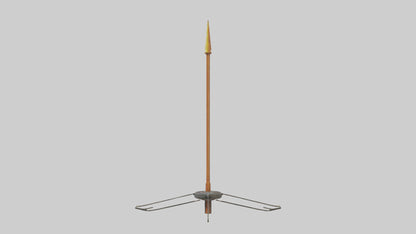 3D model Lightning Rod model VR / AR / low-poly