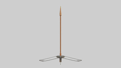 3D model Lightning Rod model VR / AR / low-poly