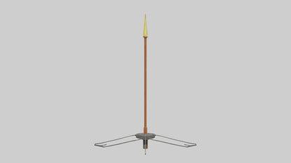 3D model Lightning Rod model VR / AR / low-poly