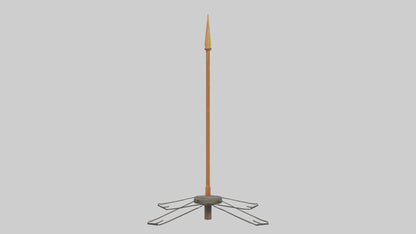 3D model Lightning Rod model VR / AR / low-poly