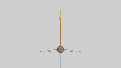 3D model Lightning Rod model VR / AR / low-poly