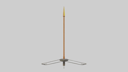 3D model Lightning Rod model VR / AR / low-poly
