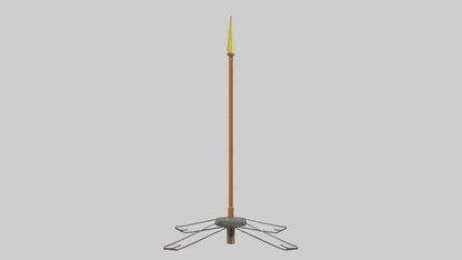 3D model Lightning Rod model VR / AR / low-poly