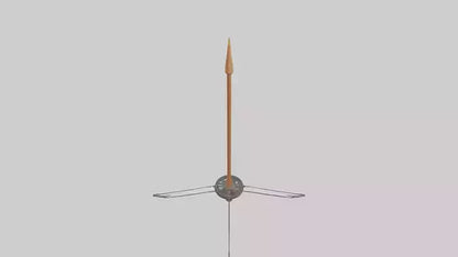 3D model Lightning Rod model VR / AR / low-poly