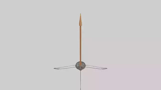 3D model Lightning Rod model VR / AR / low-poly