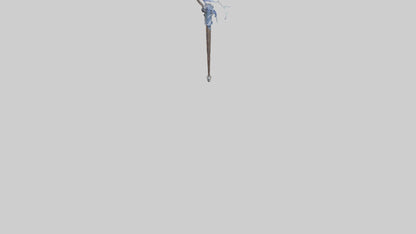 Lightning Staff model VR / AR / low-poly
