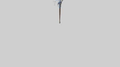 Lightning Staff model VR / AR / low-poly