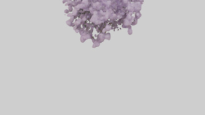 3D model Lilac and Tree model VR / AR / low-poly