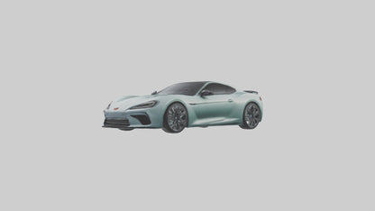 3D model Limited Edition Sports Coupe model VR / AR / low-poly