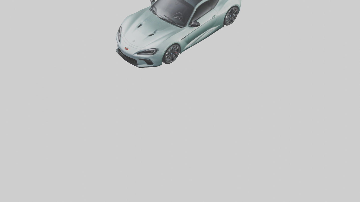 3D model Limited Edition Sports Coupe model VR / AR / low-poly
