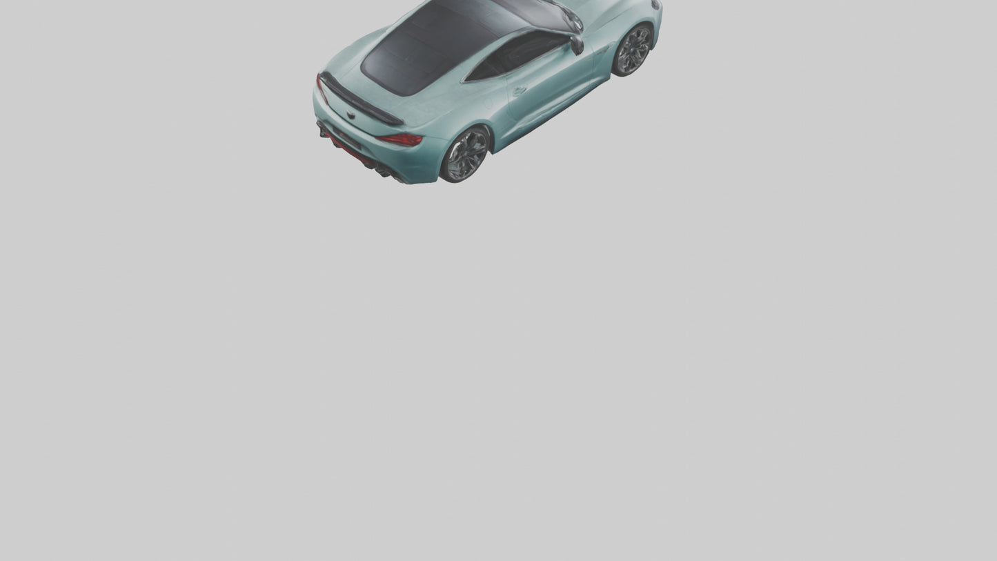 3D model Limited Edition Sports Coupe model VR / AR / low-poly