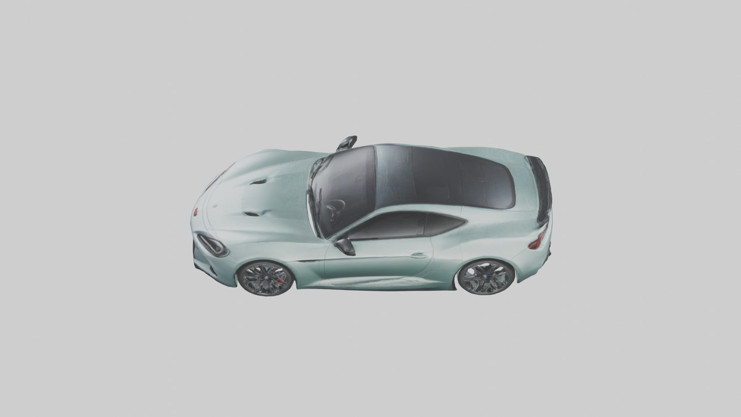 3D model Limited Edition Sports Coupe model VR / AR / low-poly