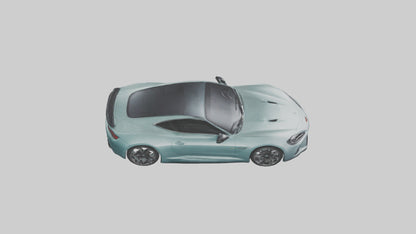 3D model Limited Edition Sports Coupe model VR / AR / low-poly